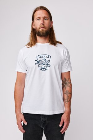 Makia RABBIT - T-shirt print - white