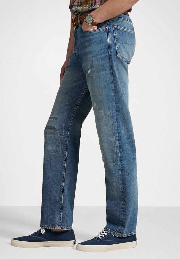 HERITAGE STRAIGHT DISTRESSED JEAN - Straight leg jeans - isle royale3