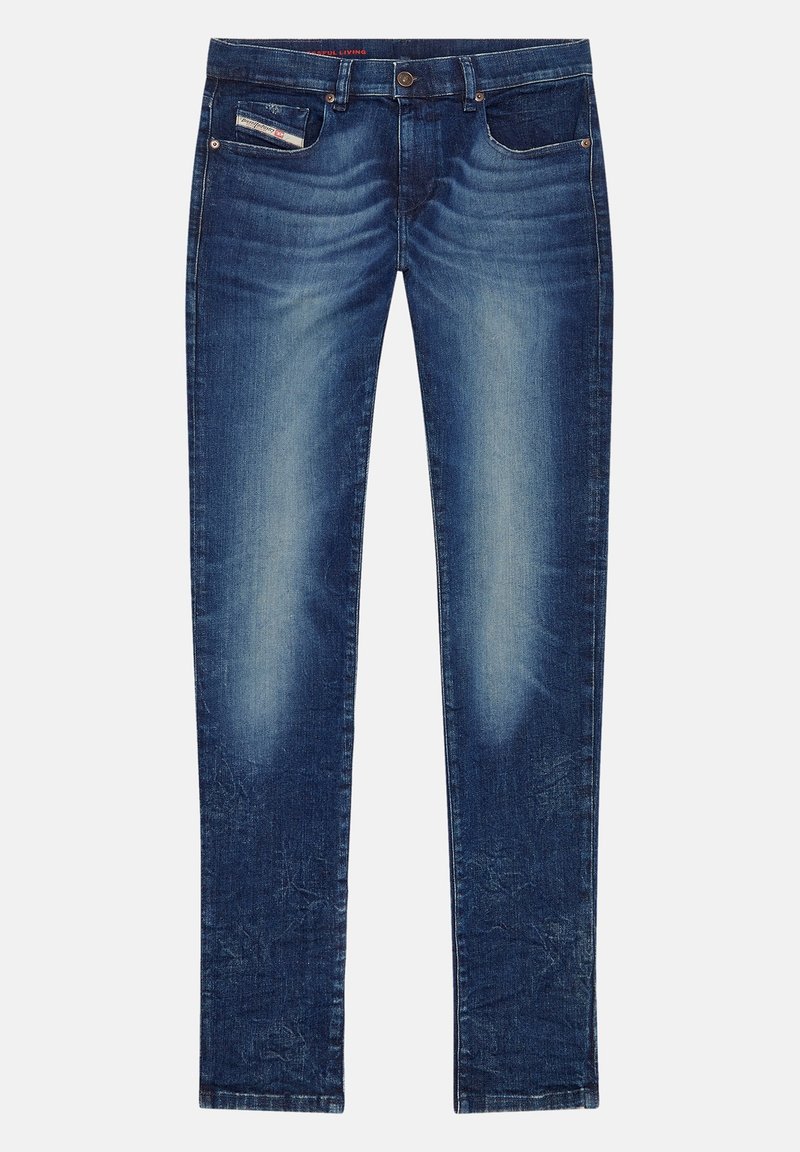 Diesel Slim fit jeans donkerblauw Diesel Slim fit jeans donkerblauw