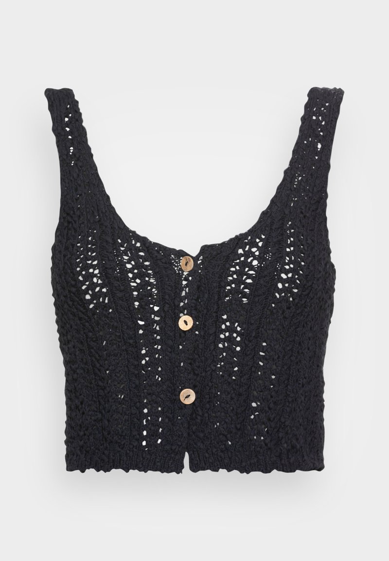 Free People Top zwart