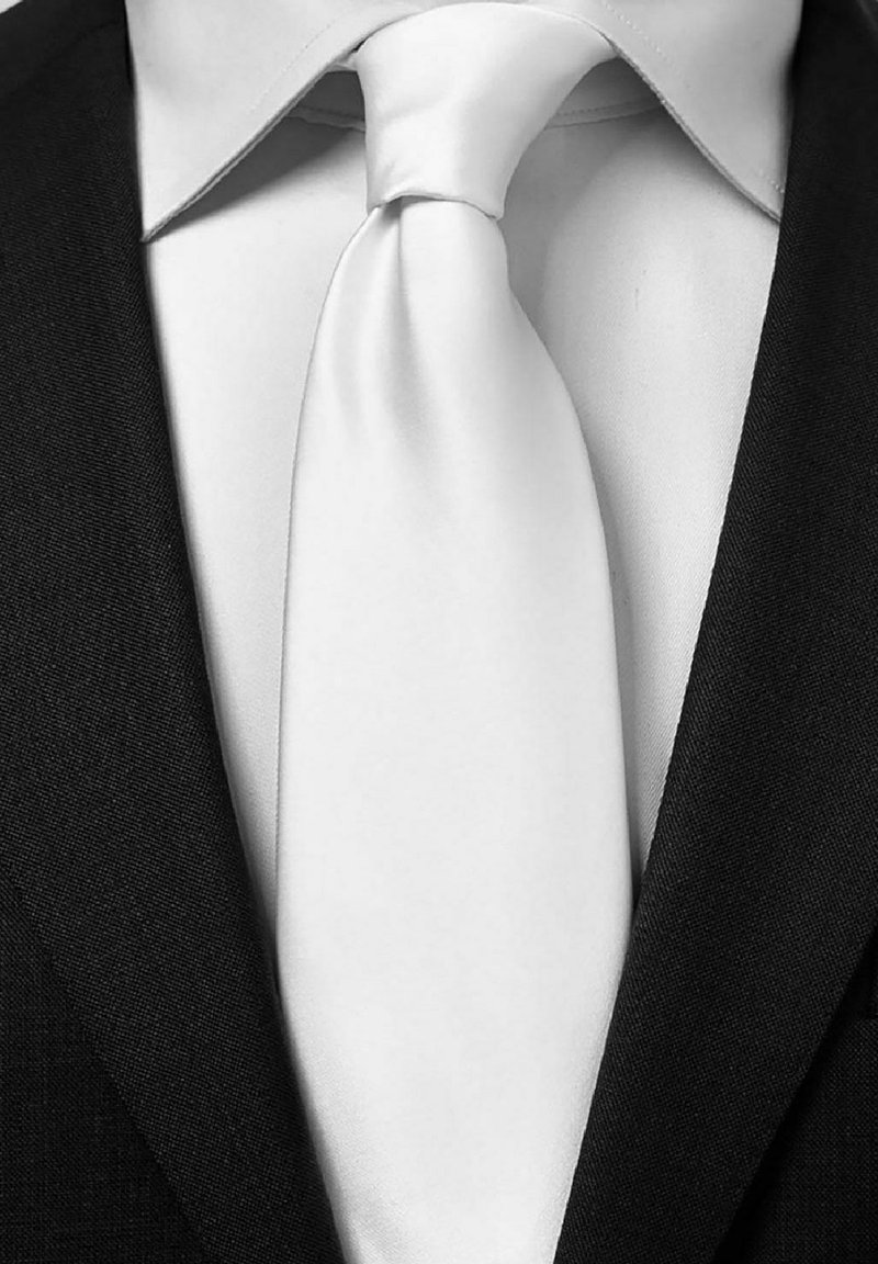 John Henric SOLID - Slips - white