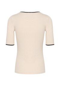 Soaked in Luxury NAIDA TEE - Navadna majica - sandshell