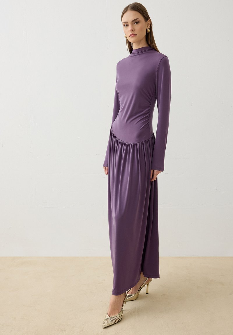 modanisa silk dress Modanisa Blue Modest Evening Dresses with Best Prices