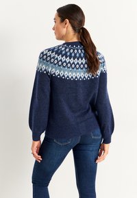 Cellbes of Sweden Cardigan - blue patterned