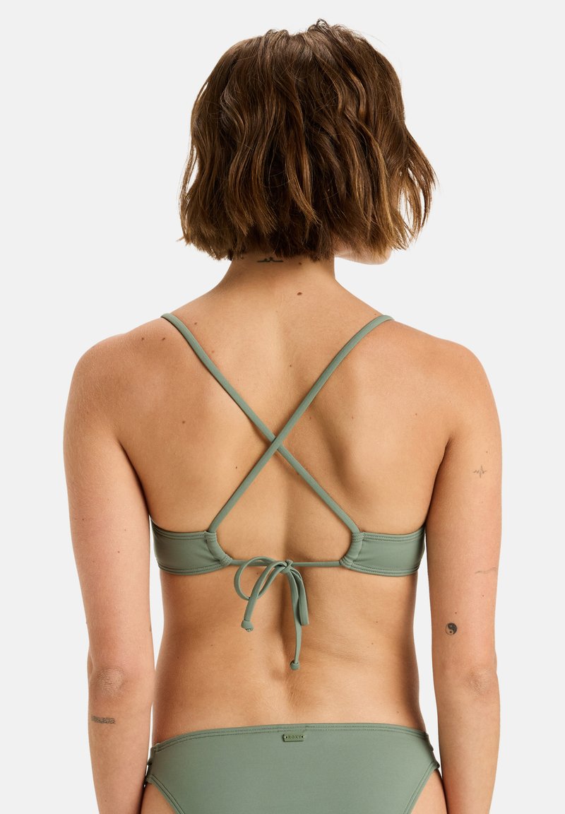 Roxy BEACH CLASSICS TRI - Top de bikini - agave green/verde oliva