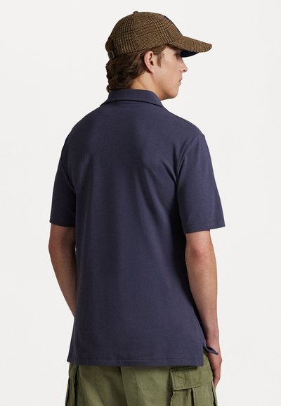 Polo Ralph Lauren CUSTOM SLIM POLO BEAR MESH POLO SHIRT - Poloshirt - faded blue bear