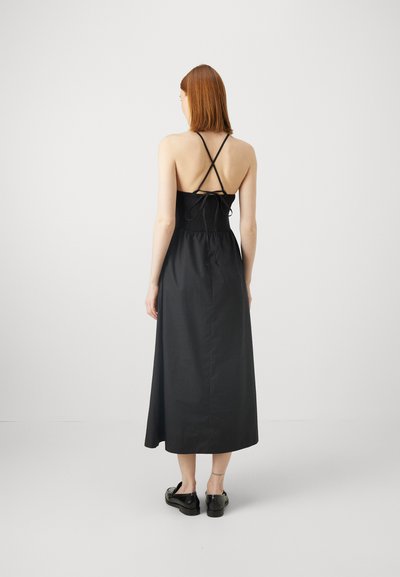 Faithfull the brand CAMERA MIDI DRESS - Denné šaty - black