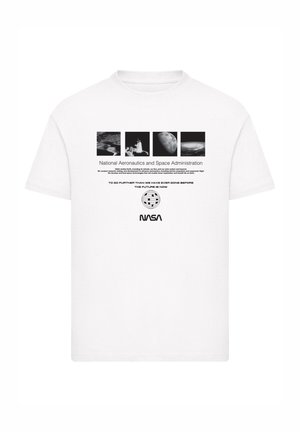 NASA RETRO PHOTO AD THE FUTURE IS NOW - Print T-shirt - weiß