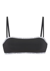 BANDEAU - Bikini augšdaļa - black