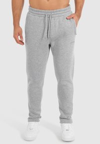 Smilodox - CASUAL SPORT EVRA - Tracksuit bottoms - grau melange Thumbnail Image 1