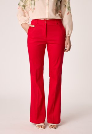 Stoffhose - red