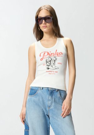 Pinko, 106901-A3BX BUDRIO T-SHIRT - Top - snow white