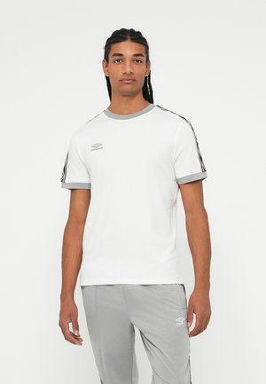 TAPED TEE - Lihtne T-särk - brilliant white