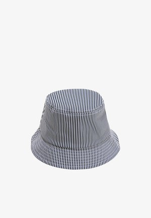 s.Oliver BUCKET MIT STREIFEN - Hut - tiefblau