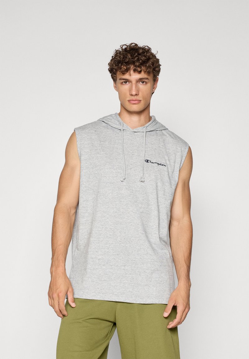 Champion HOODED TEE - T-shirts print - grey