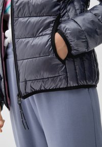 QS Übergangsjacke - asphalt