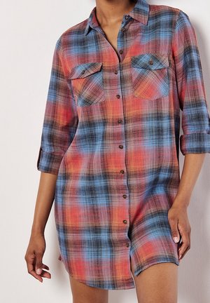 Shirt dress - blue