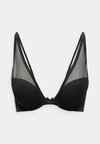 PLUNGE MINIMALIST - Push-up BH - black