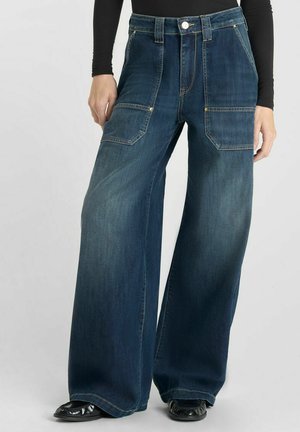Wide Leg - bleu