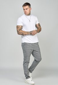 SIKSILK TAPERED FIT SMART - Træningsbukser - grey marl