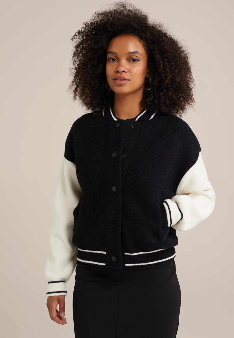 WE Fashion Kardigan - black
