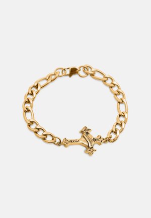 LOS ANGELES CROSS CHAIN UNISEX - Armbånd - gold-coloured
