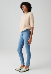 OPUS MID RISE ANKLE - Jeans Skinny Fit - ocean blue washed