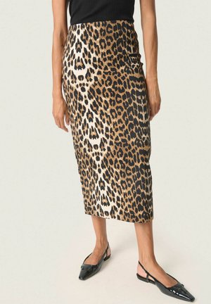 ALA - Pencil skirt - leopard pattern