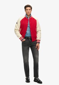 Superdry COLLEGE  - Bomber Jacket - varsity red