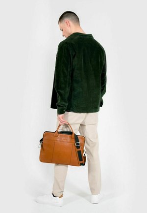 RICHARD SLIM  - Briefcase - light cognac