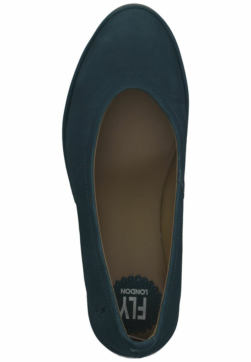 Damen Klassische Pumps | Fly London Keilpumps teal/türkis - SN93330 Damen Klassische Pumps | Fly London Keilpumps teal/türkis - SN93330