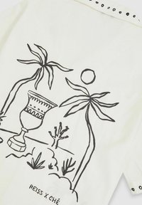 Reiss GALERA CHÉ PALM - Pluus - white