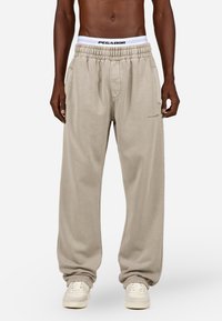 Pegador LOGO WIDE  - Tepláky - vintage rock grey