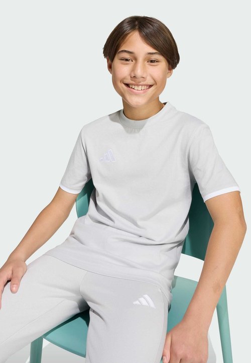 adidas PERFORMANCE ENTRADA26 TEE KIDS UNISEX - Basic T-shirt - team light grey/white — foto 4