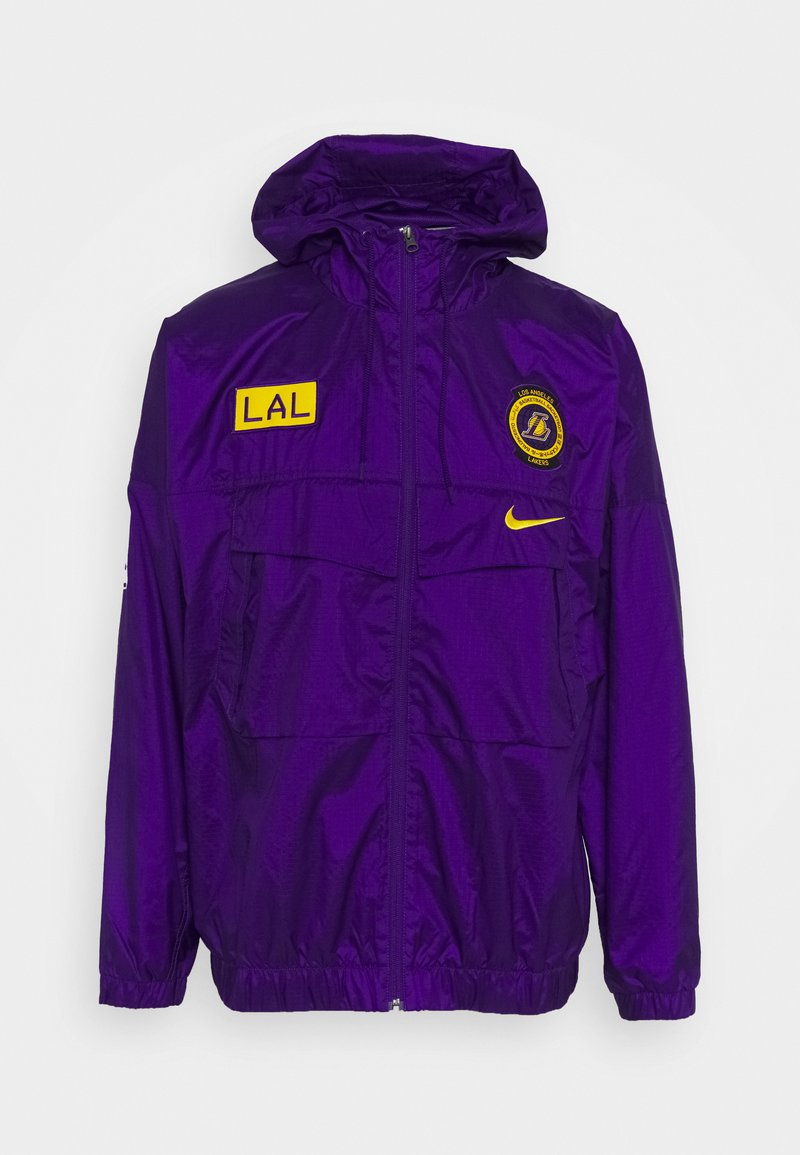 Nike Performance Nba La Lakers Courtside Lightweight Jacket Club Wear Field Purple Purple Zalando Co Uk