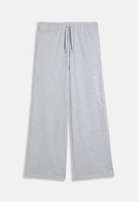 ULTRA LOW WIDE LEG TRACKPANT - Spodnji deli trenirk - silver marl