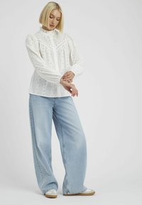 BZB BRODERIE ANGLAISE - Chemisier - blanc