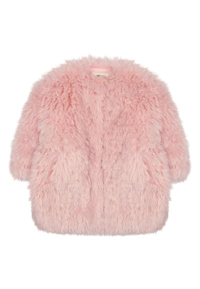 JELLY MALLOW LONG COAT - Bunda z nepravej kože - pink