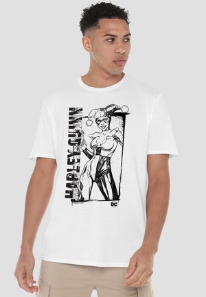 HARLEY QUINN SKETCH - Print T-shirt - white