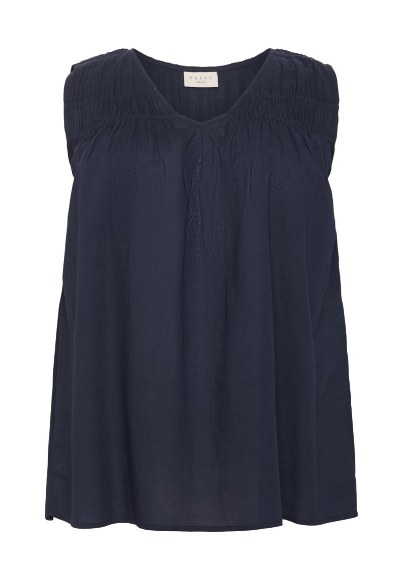 Kaffe Curve Blouse donkerblauw