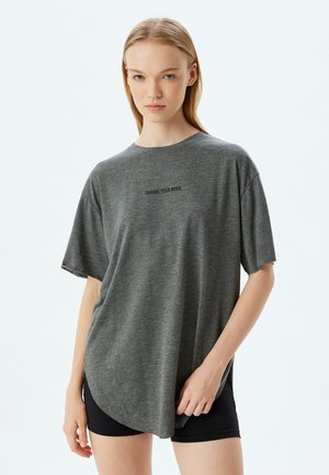 Koton T-shirt basic - anthracite