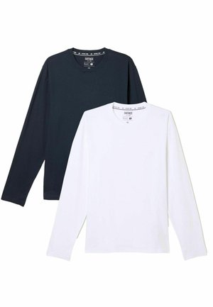 TALL FIT 2 PACK  . - Langarmshirt - white
