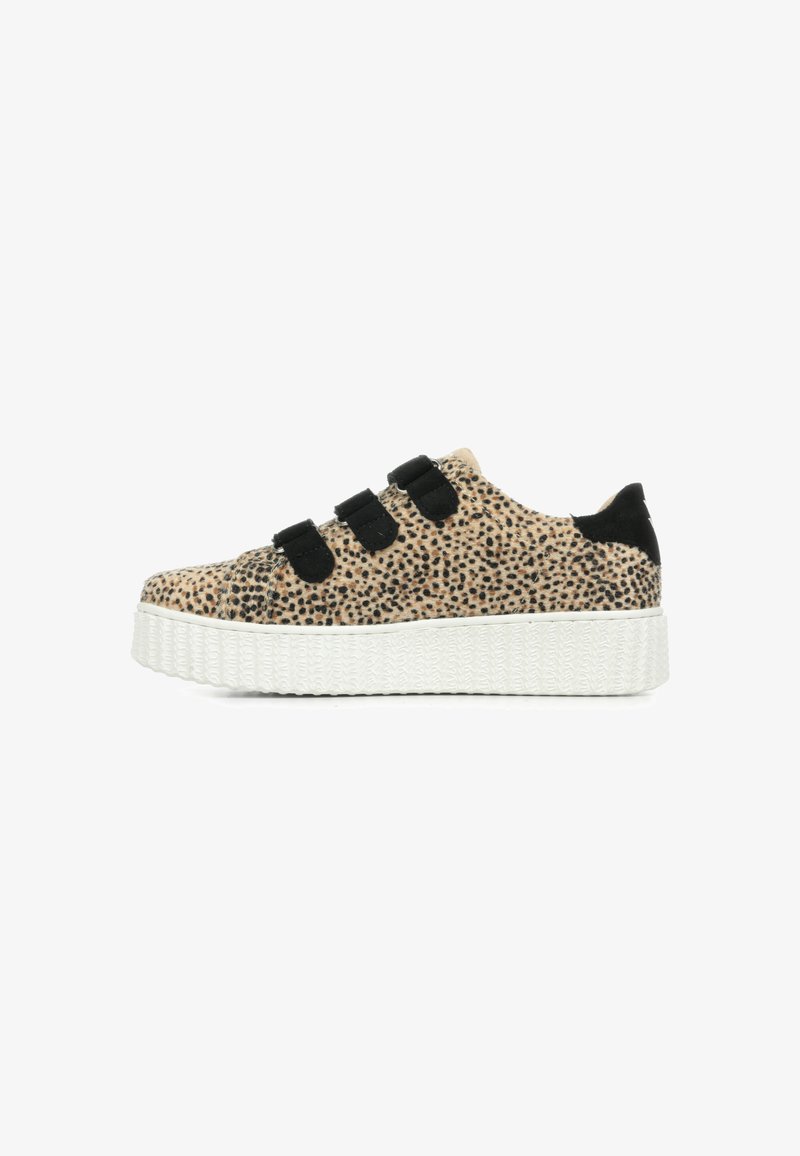 Vanessa Wu Sneakers laag - beige