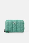 ESSENTIAL SMALL ZIP AROUND CARD CASE WITH QUILTING - Wallet - ivy