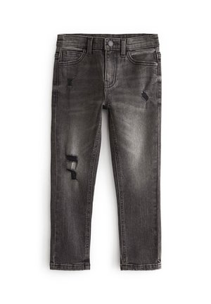 DISTRESSED - Jeans Straight Leg - black