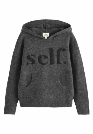 Self. REGULAR FIT  - Kapuutsiga pusa - grey