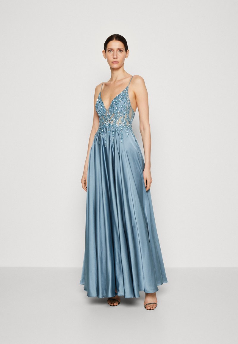 Mascara Robe de cocktail steele blue/bleu roi ZALANDO.FR