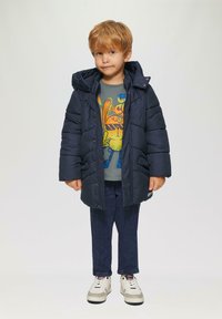 s.Oliver UND FIXIERTER KAPUZE - Wintermantel - navy