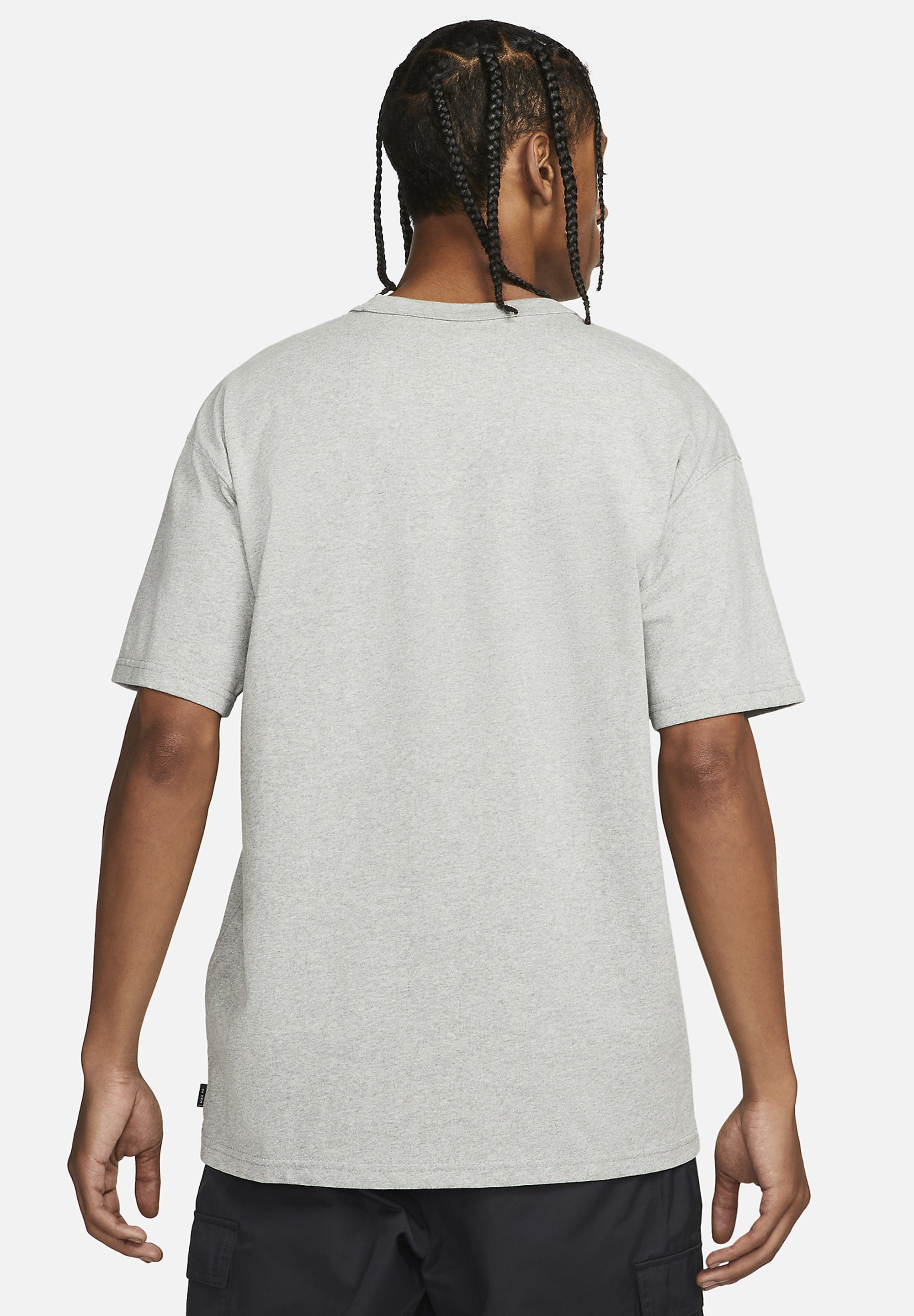 ★Nike★ Sportswear Premium Essential T-shirt M Top Grey Whi T-Shirt Nike Sportswear Premium Essentials - Gray | R-GOL