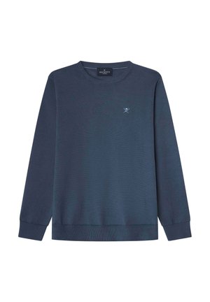 Hackett London Stickad tröja - dark denim blue